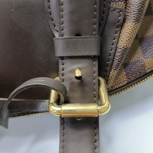 VERONA MM Damier Ebene Coated Canvas Brown