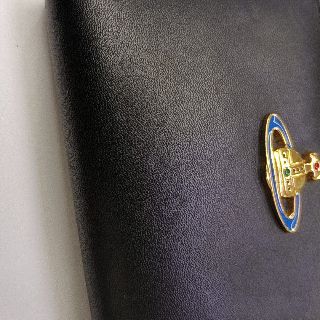 Calfskin Wallet Black