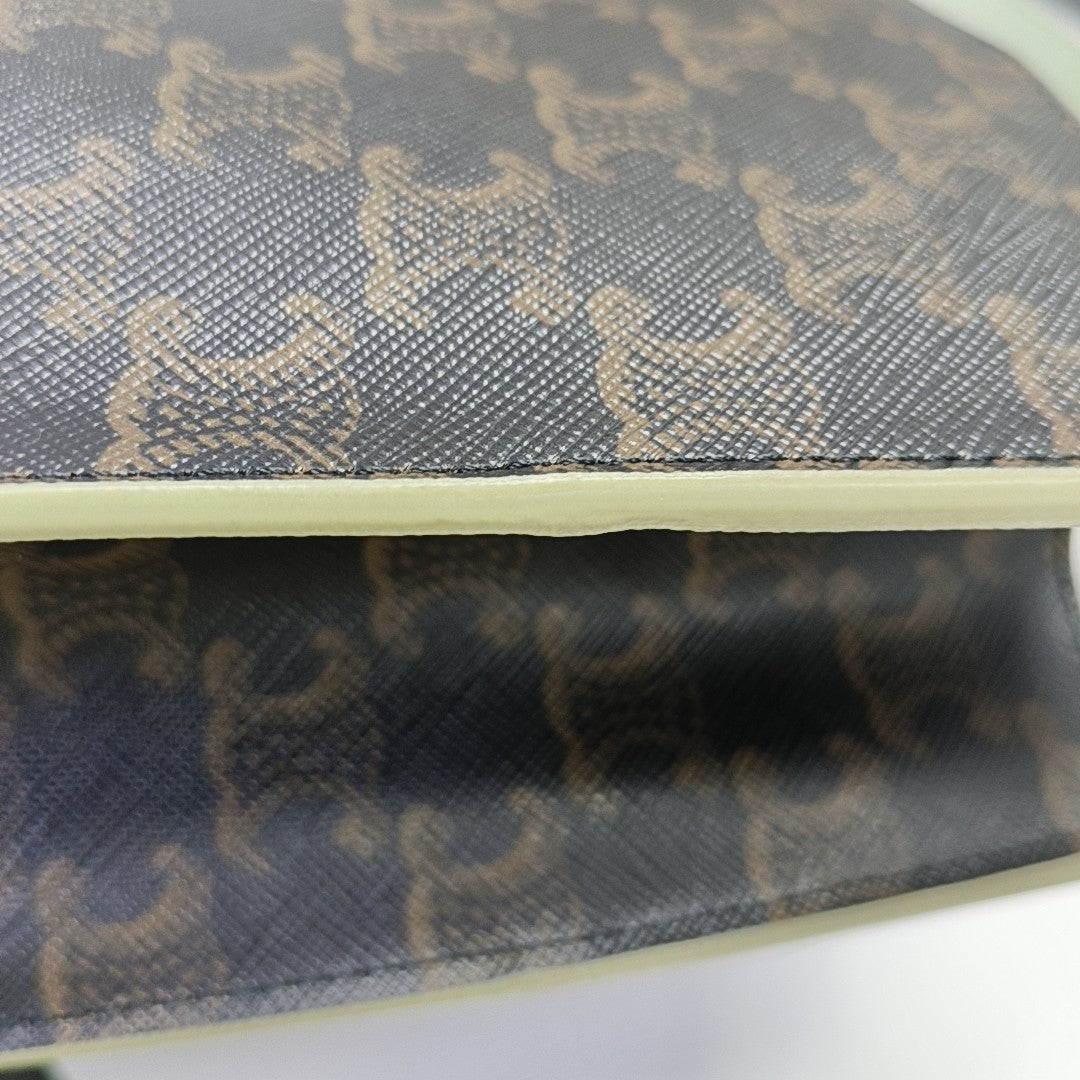 CABAS CELINE Small Coated Canvas Black