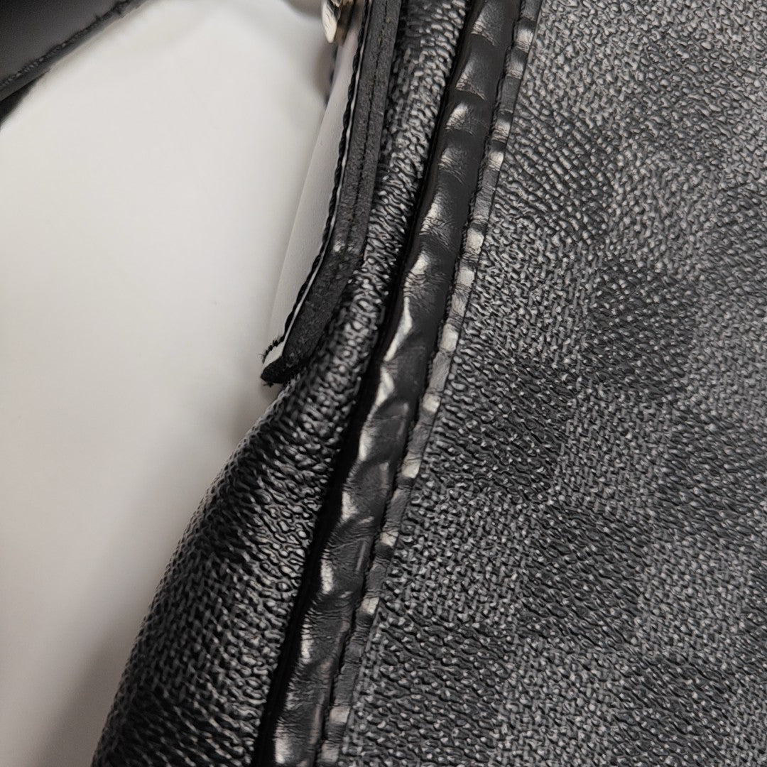 DANIEL Damier Graphite Coated Canvas Gray
