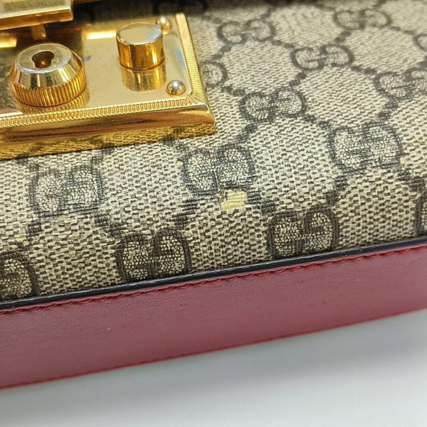 Padlock Small Monogram Coated Canvas Multicolor