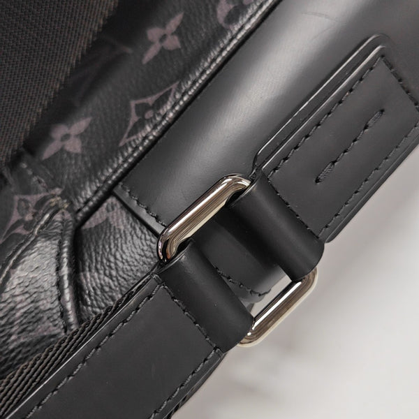 VOYAGER PM Monogram Coated Canvas Black