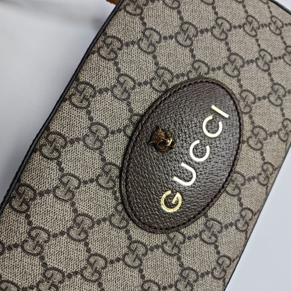Neo Vintage Monogram Coated Canvas Beige