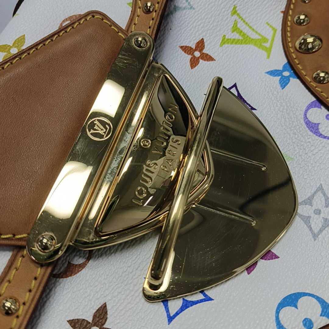 LV × TM MARILYN Monogram Coated Canvas White
