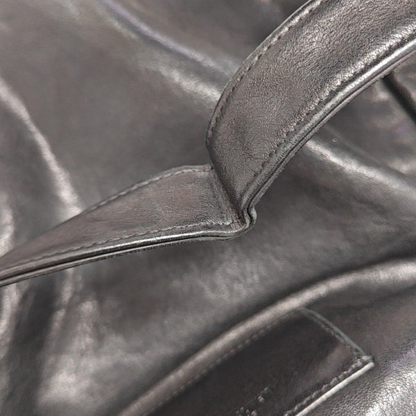 Calfskin Backpack Black