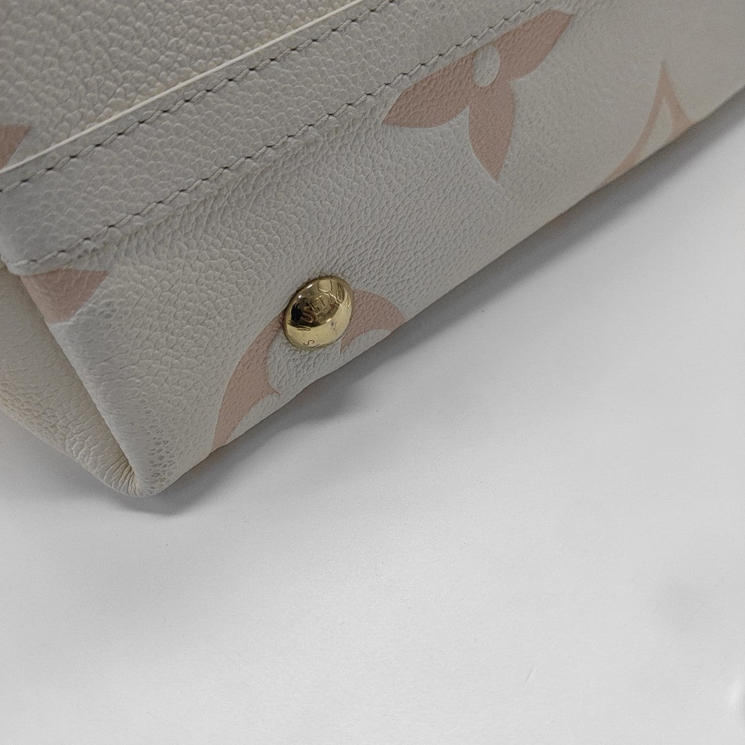 CARRYALL PM Monogram Calfskin White