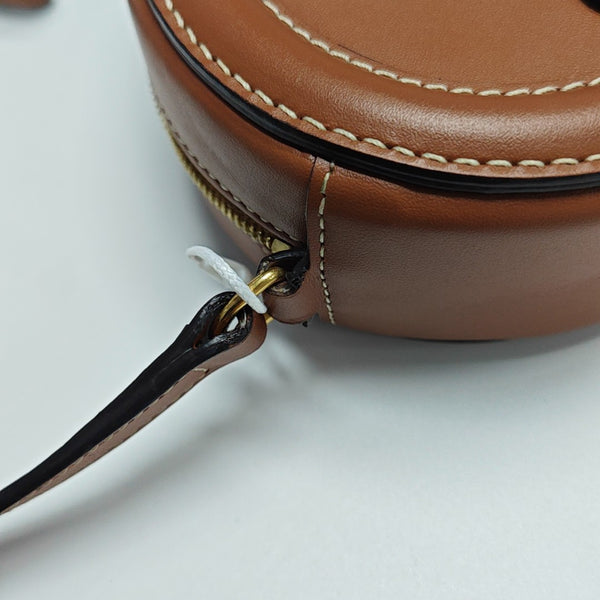 TRIOMPHE Small Calfskin Brown