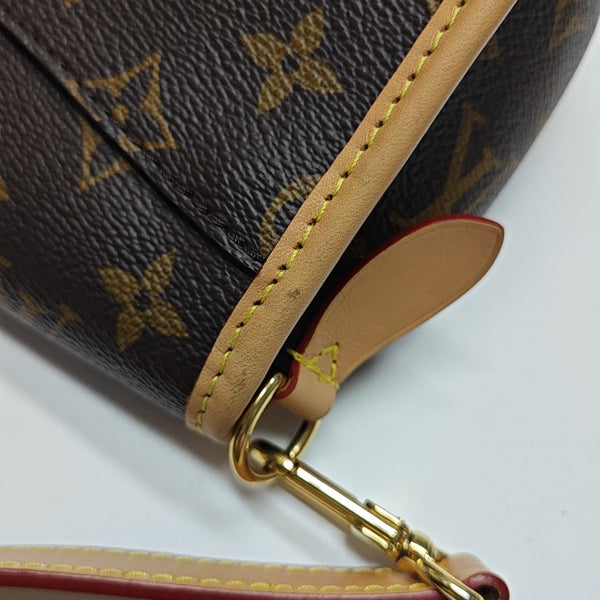 DIANE Monogram Coated Canvas Brown