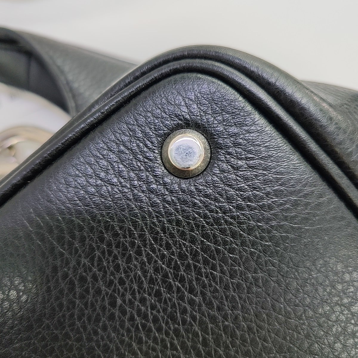 Calfskin Shoulder Bag Black
