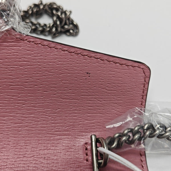 Dionysus Super Mini Monogram Calfskin Pink