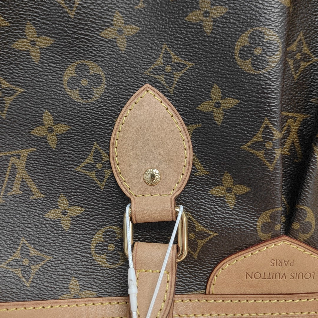 PALERMO PM Monogram Coated Canvas Brown