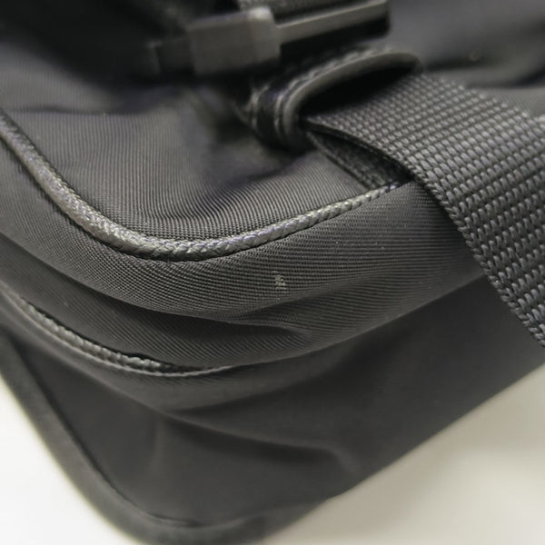 Nylon Shoulder Bag Black