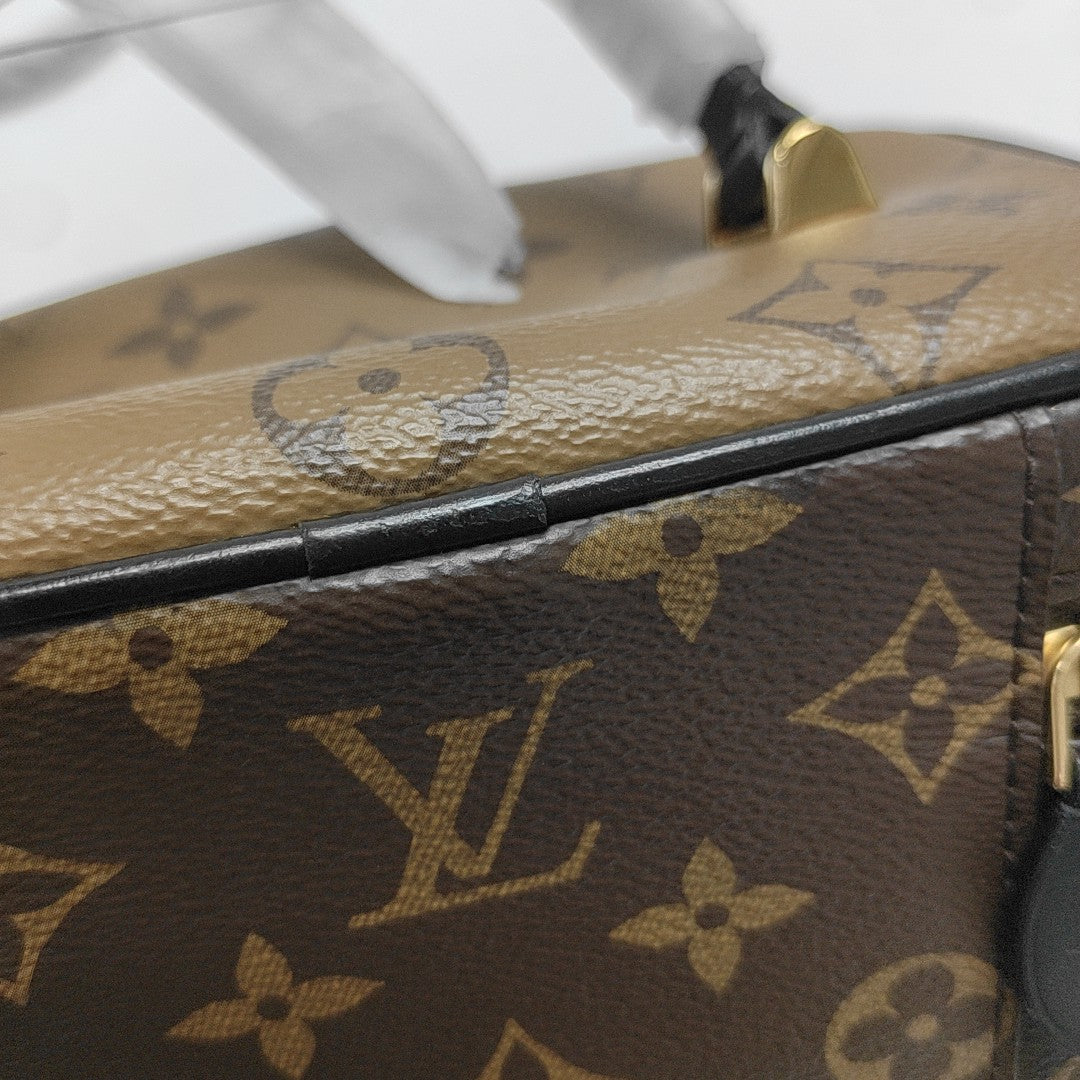 NICE Mini Monogram Coated Canvas Brown