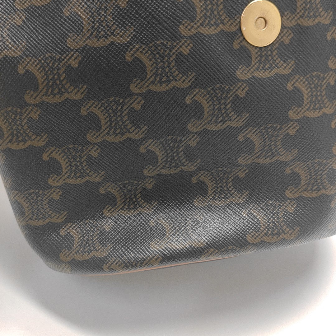 TRIOMPHE Mini Coated Canvas Brown