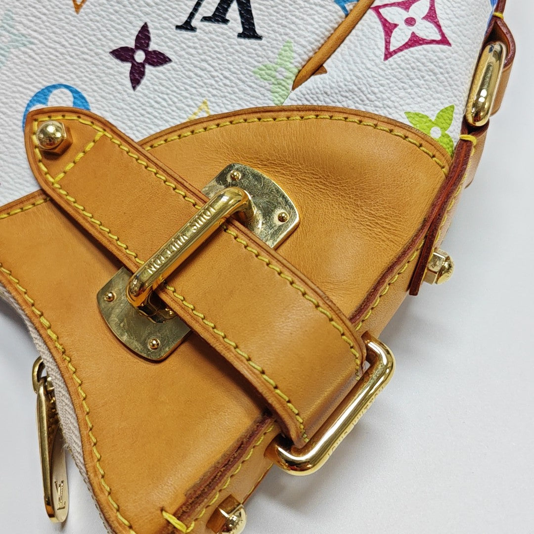 LV × TM GRETA Monogram Coated Canvas White