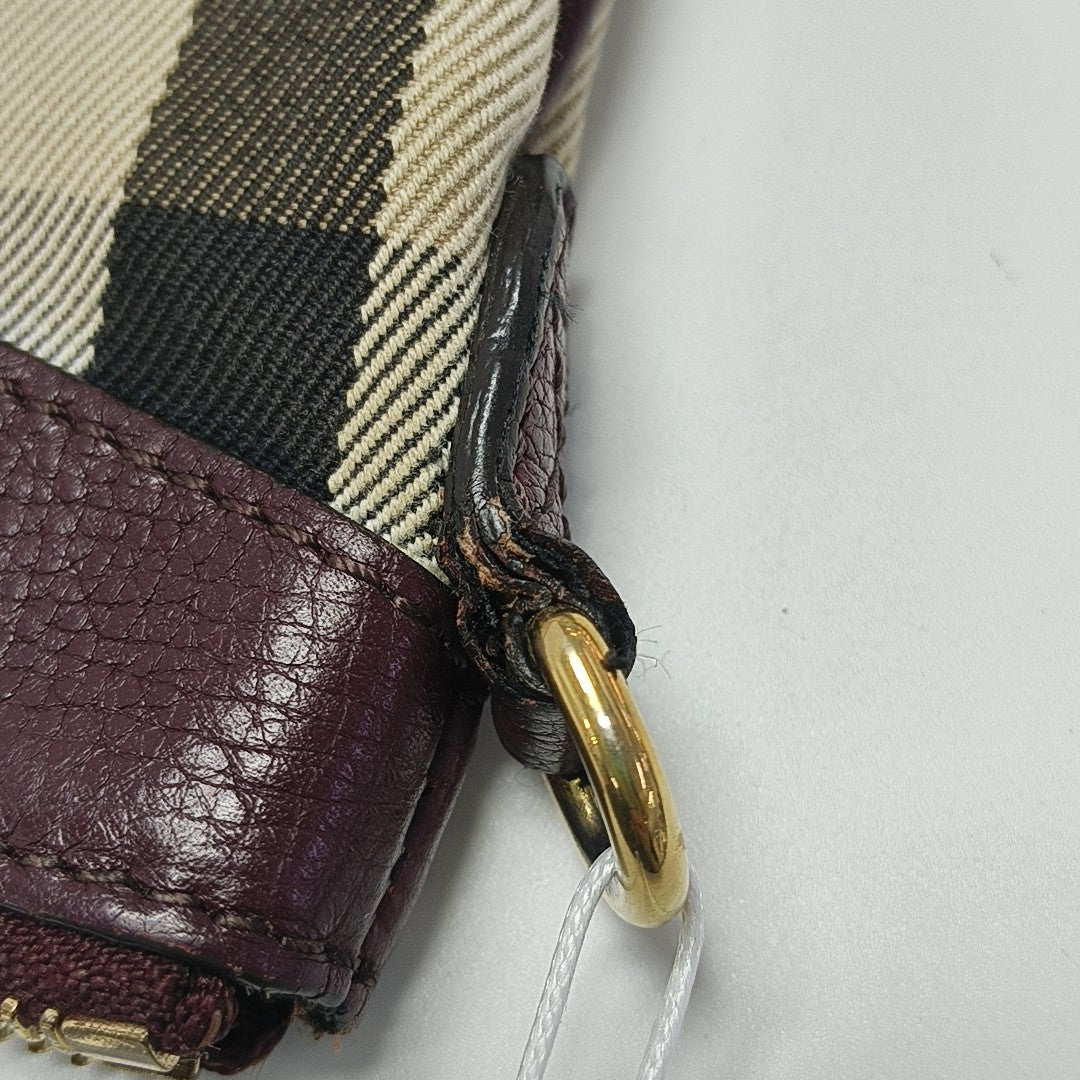 Canvas Shoulder Bag Beige