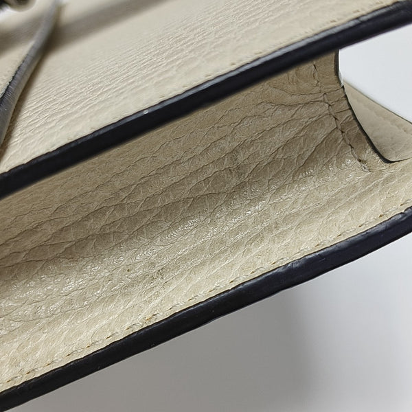 Dionysus Super Mini Calfskin White
