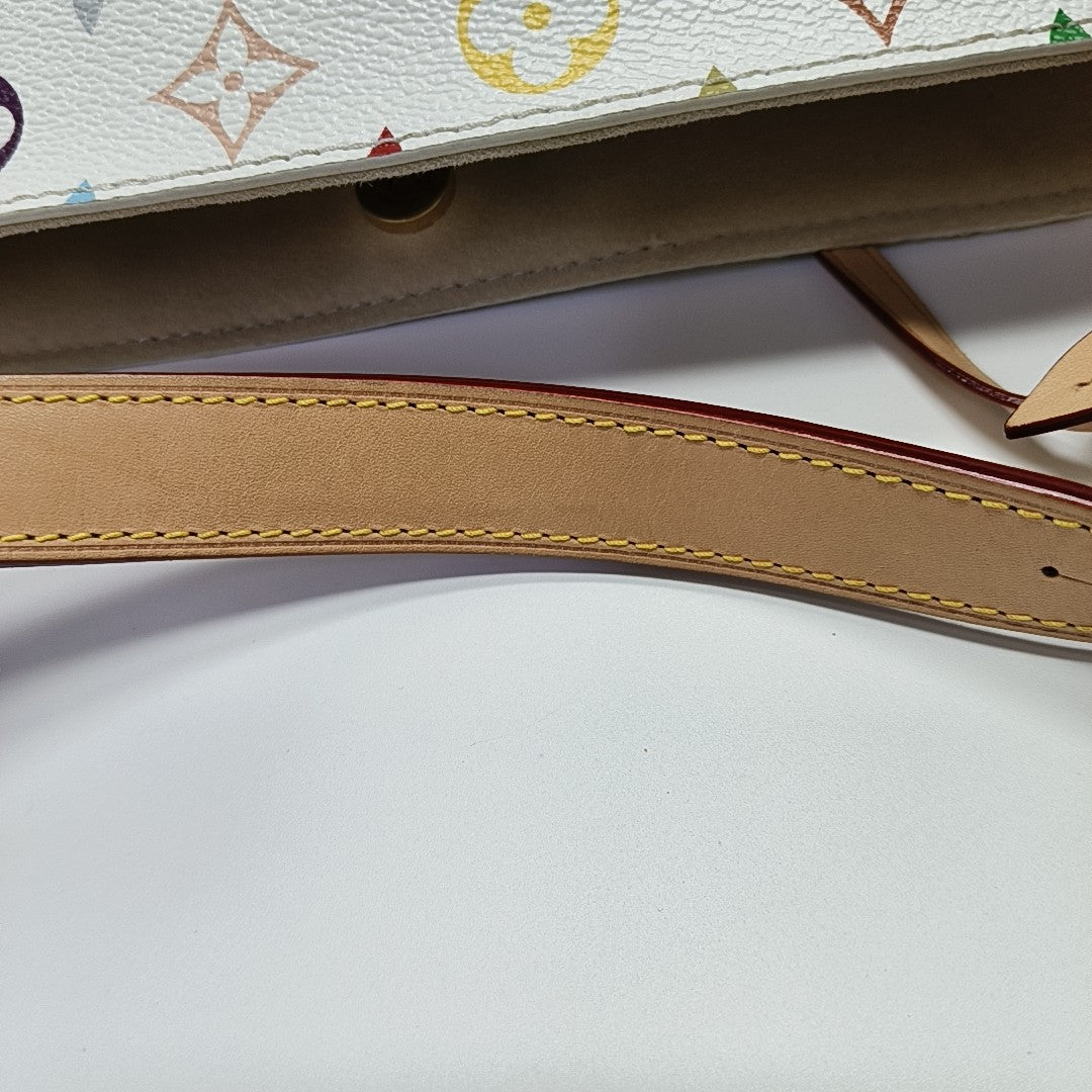 LV × TM ALL IN BB Monogram Coated Canvas White