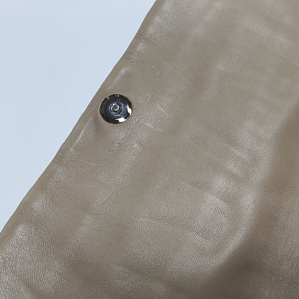 Gaufre Quilted Lambskin Beige