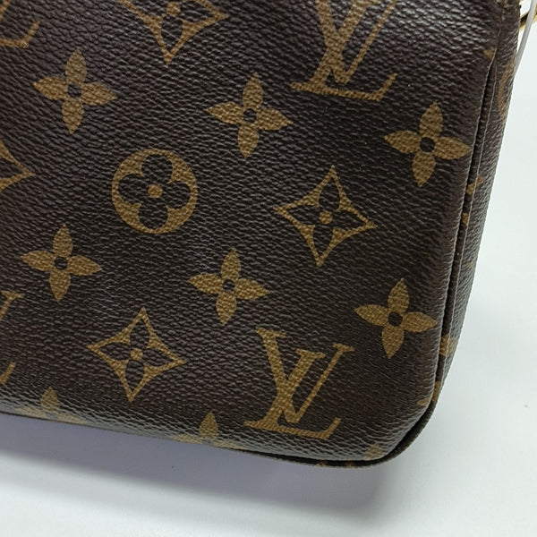 ACCESSOIRES Monogram Coated Canvas Brown