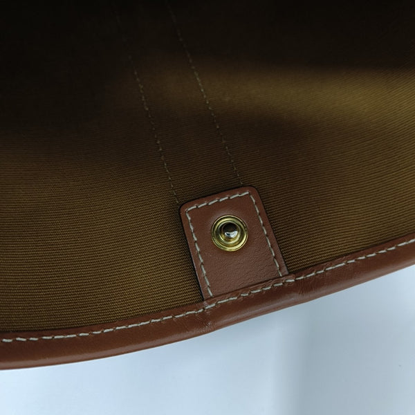 TRIOMPHE CANVAS Small Coated Canvas Brown