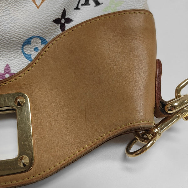 LV × TM JUDY MM Monogram Coated Canvas White
