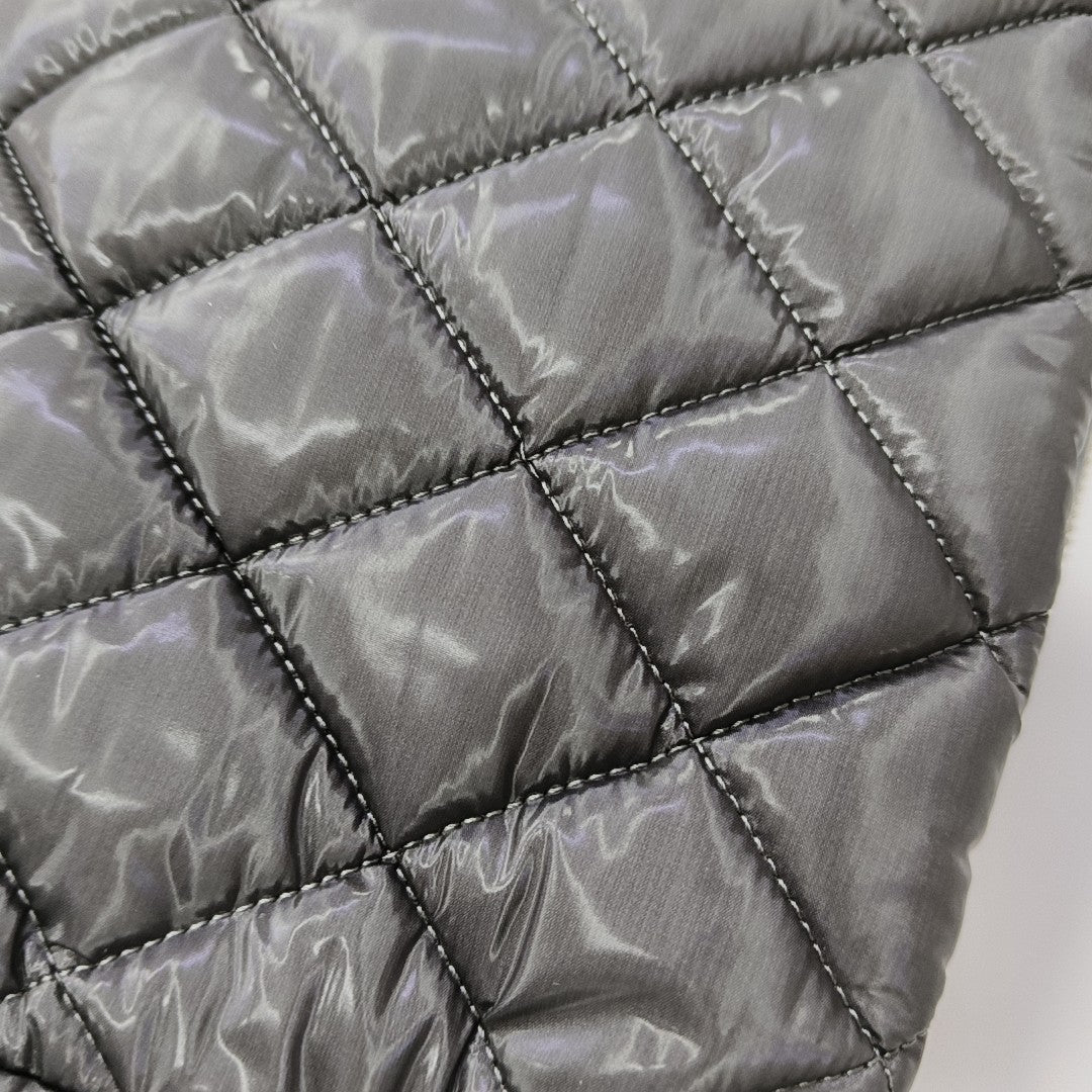 Quilted Nylon Gray
