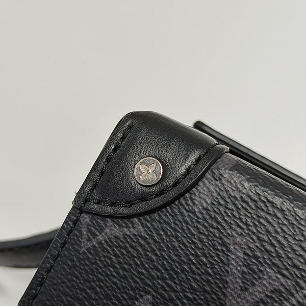 STEAMER Mini Monogram Coated Canvas Black