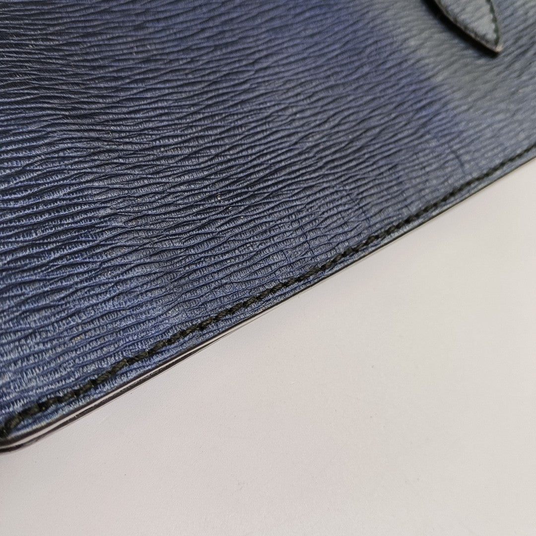 Calfskin Clutch Blue
