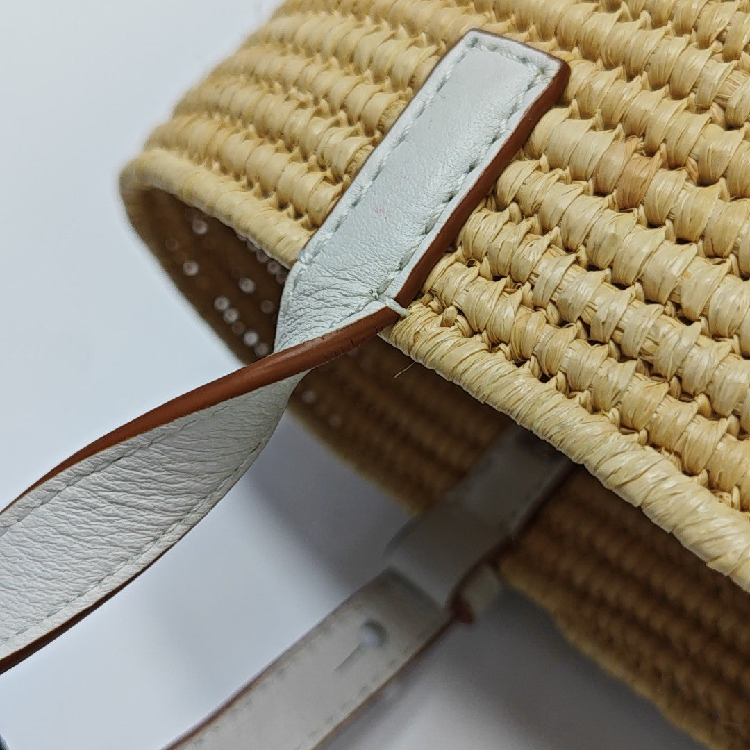 Basket Small Special Material Beige