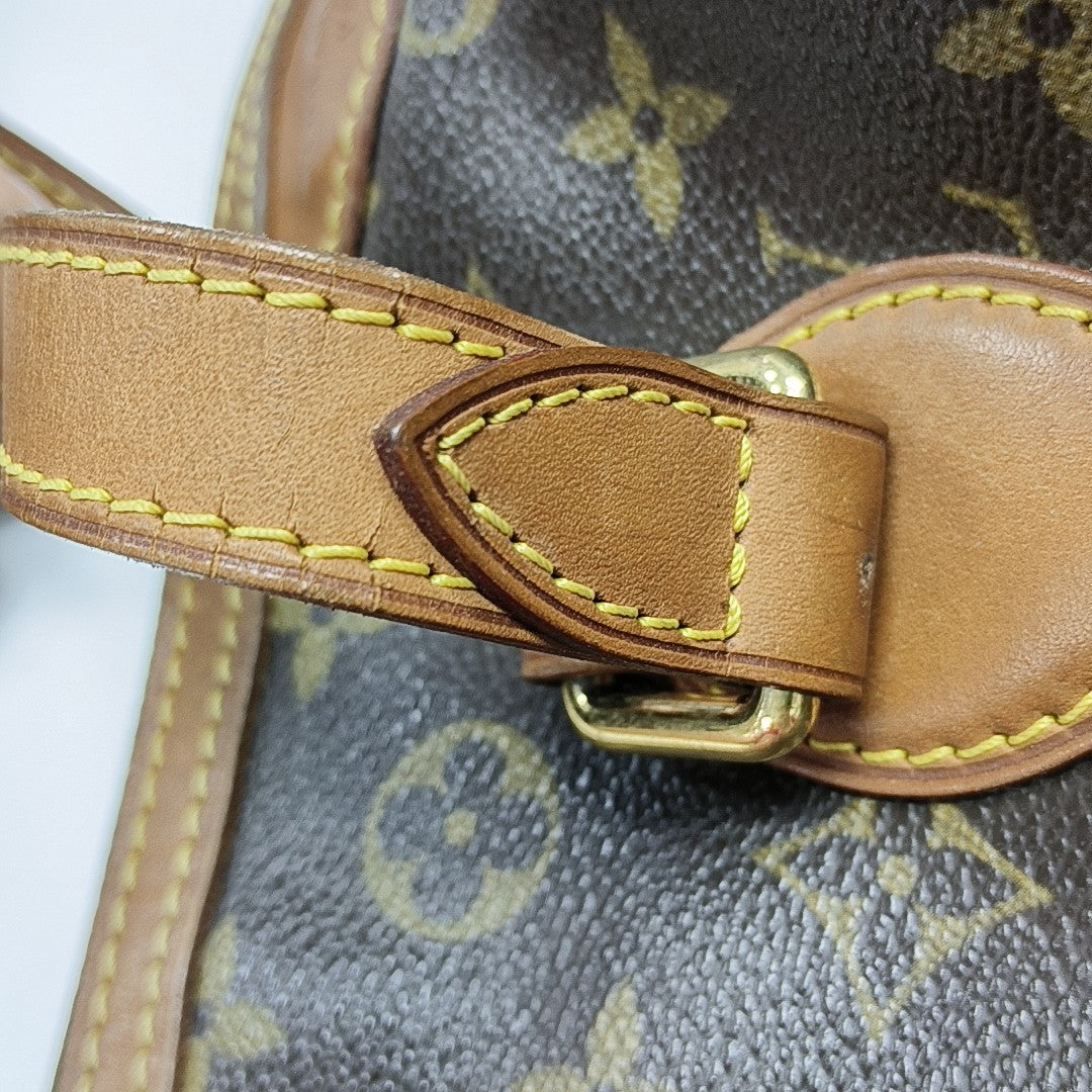 PALERMO PM Monogram Coated Canvas Brown
