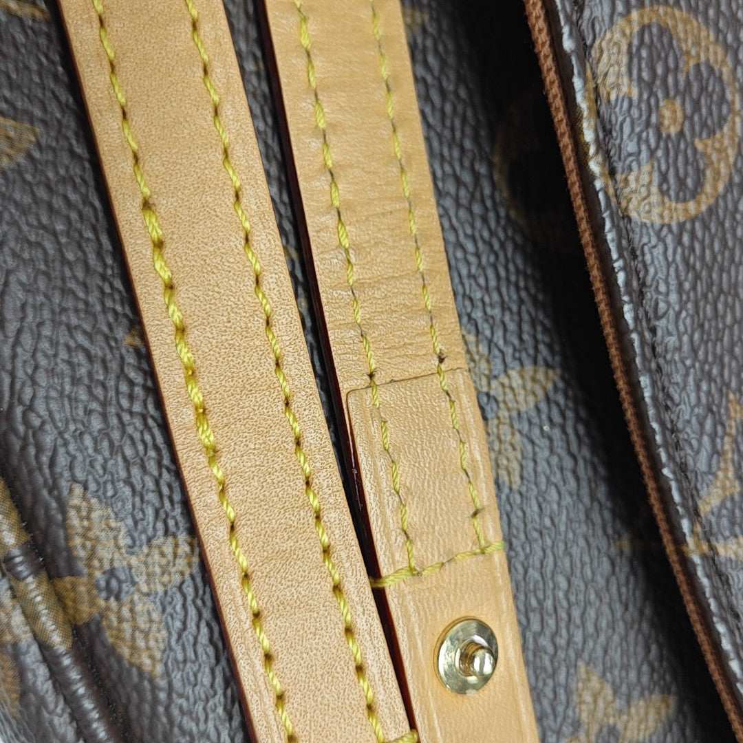 IVY Monogram Coated Canvas Brown