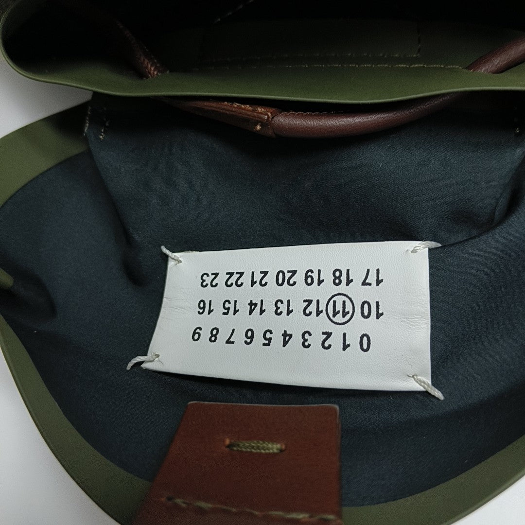 Fabric Crossbody Bag Green