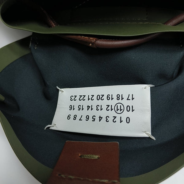 Fabric Crossbody Bag Green