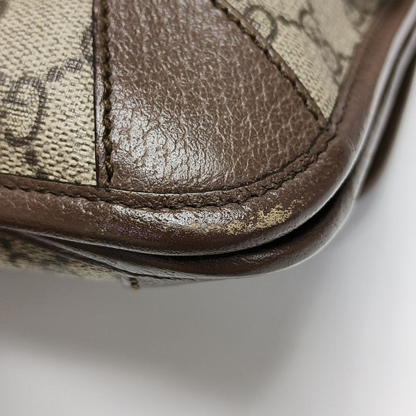 Neo Vintage Small Monogram Coated Canvas Beige