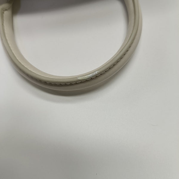 Arcadie Matelassé Lambskin White