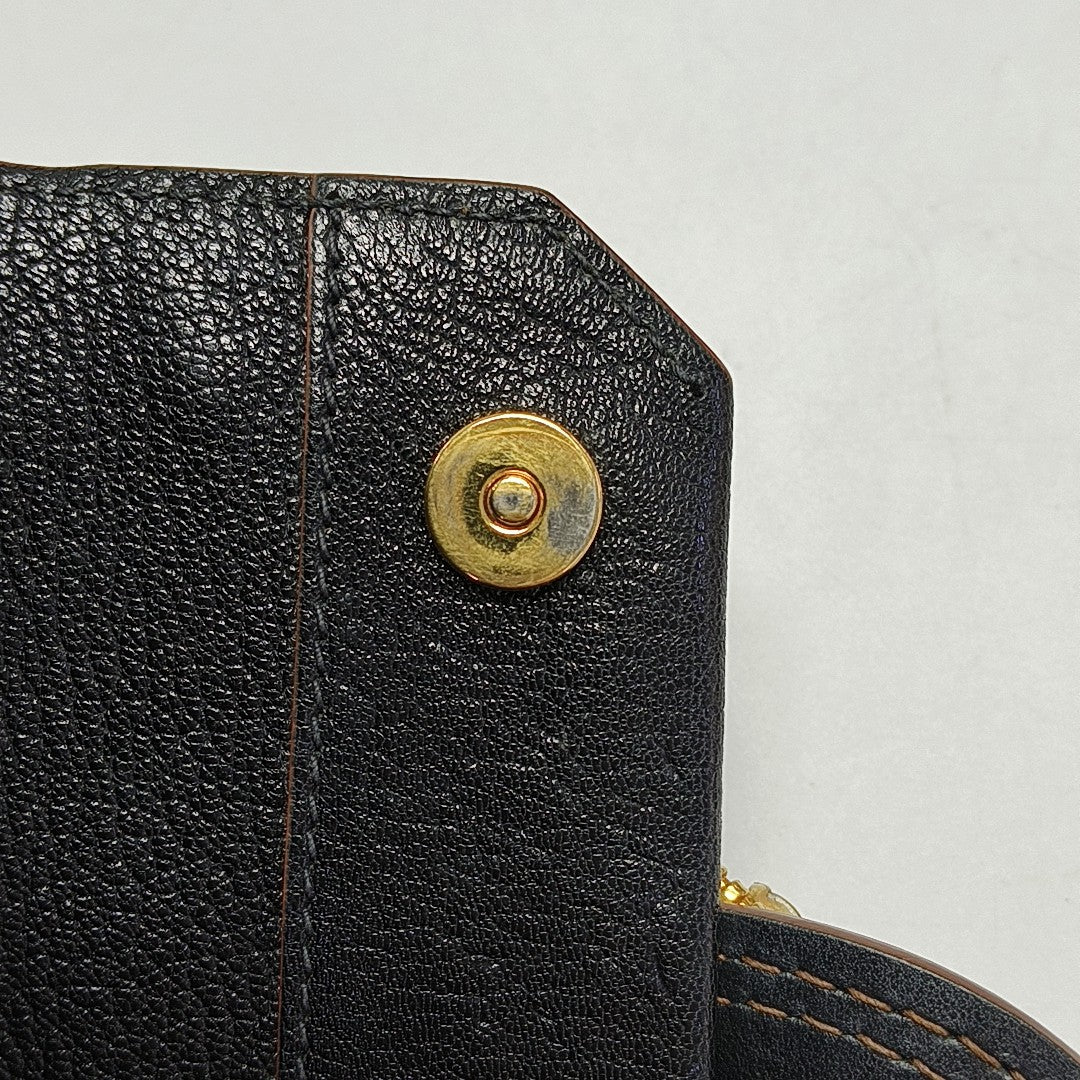 My Miu Calfskin Black