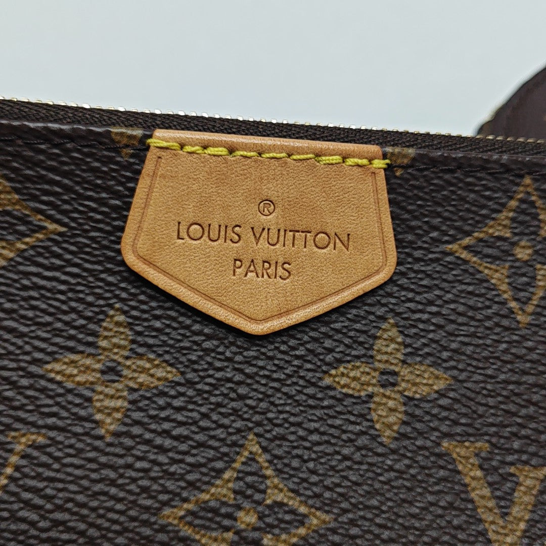 MULTI Monogram Coated Canvas Brown