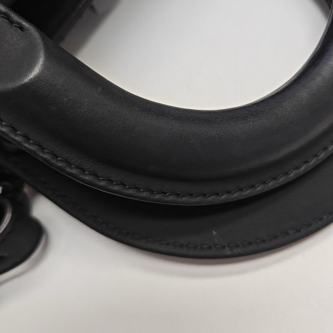 Lady Dior Small Cannage Calfskin Black
