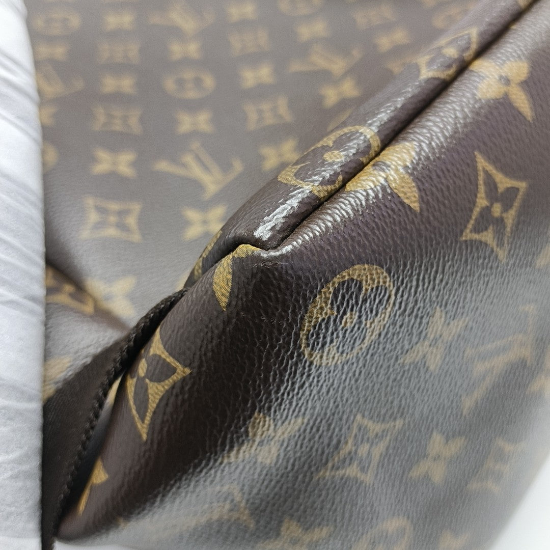 DISCOVERY Monogram Coated Canvas Brown