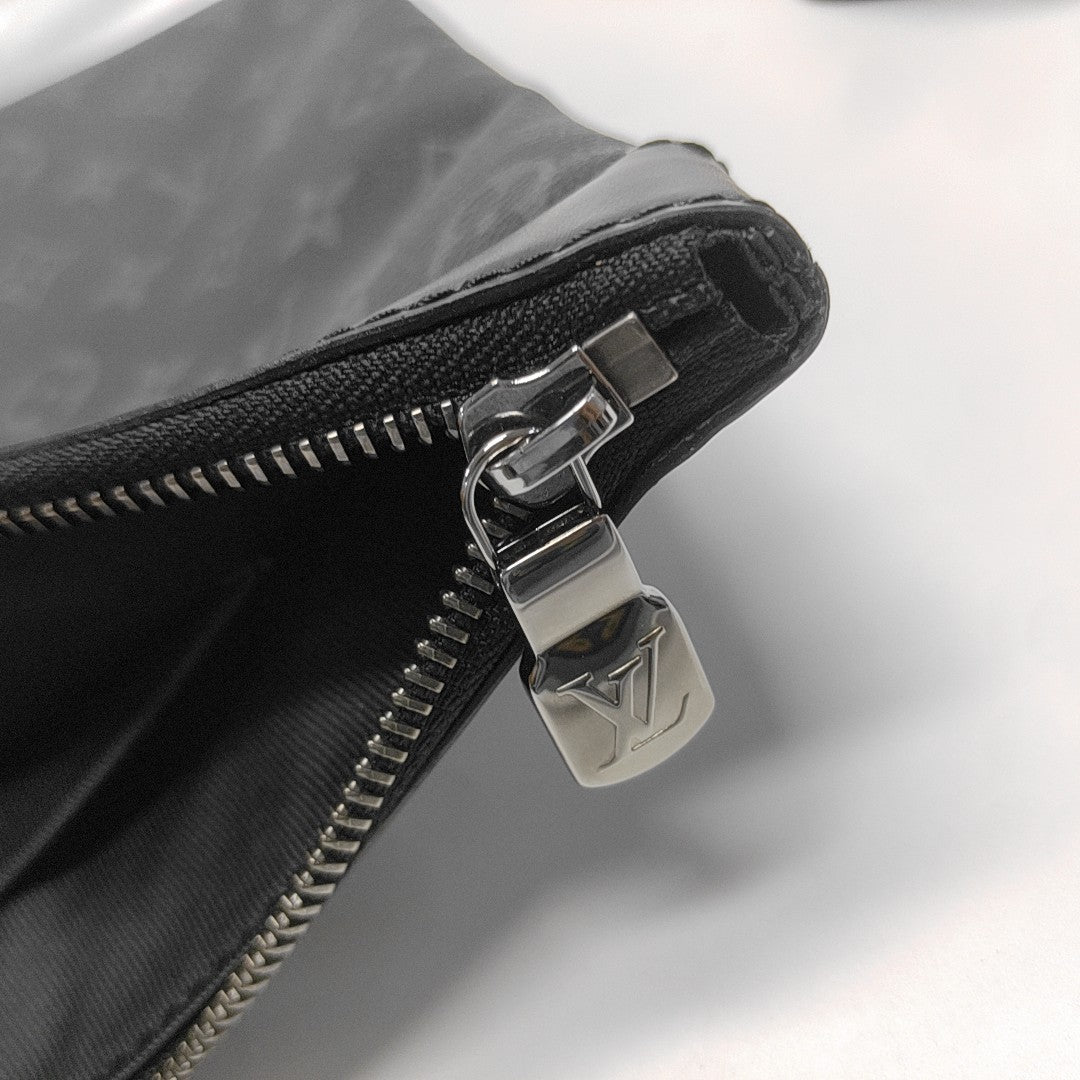 DISCOVERY Monogram Coated Canvas Gray