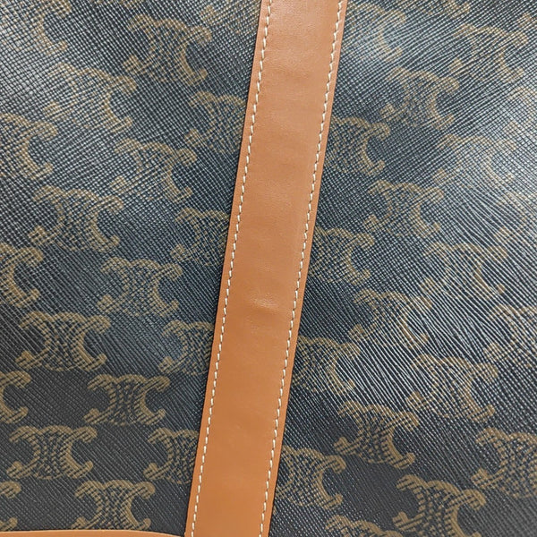 TRIOMPHE CANVAS Medium Coated Canvas Brown
