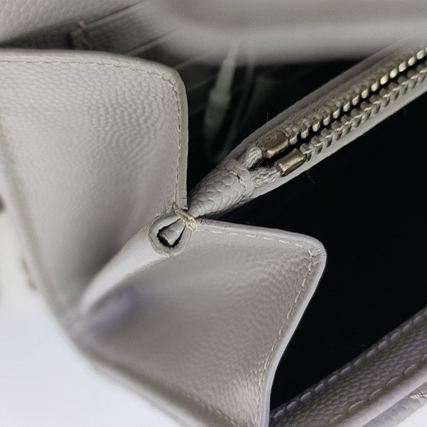 MONOGRAM Medium Chevron Calfskin Gray