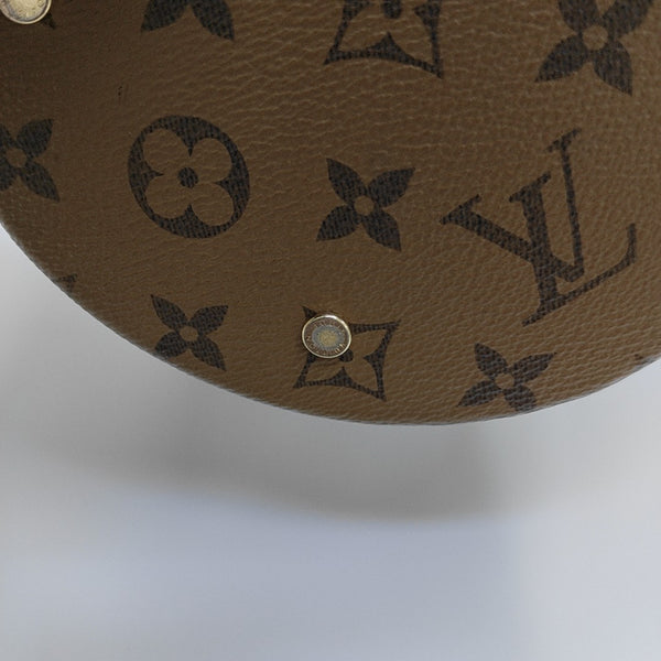 CANNES PM Monogram Coated Canvas Brown