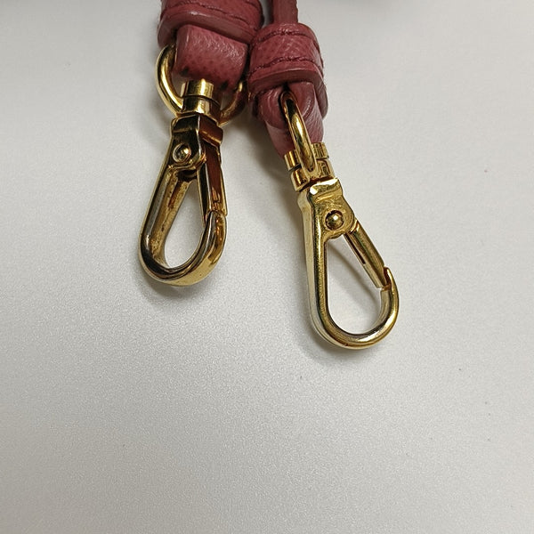 Promenade Mini Saffiano Calfskin Red