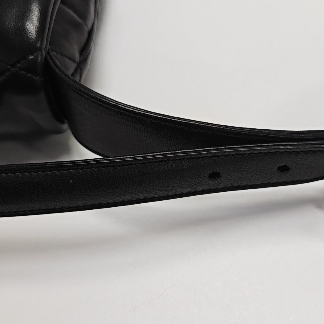 LE 57 Quilted Lambskin Black