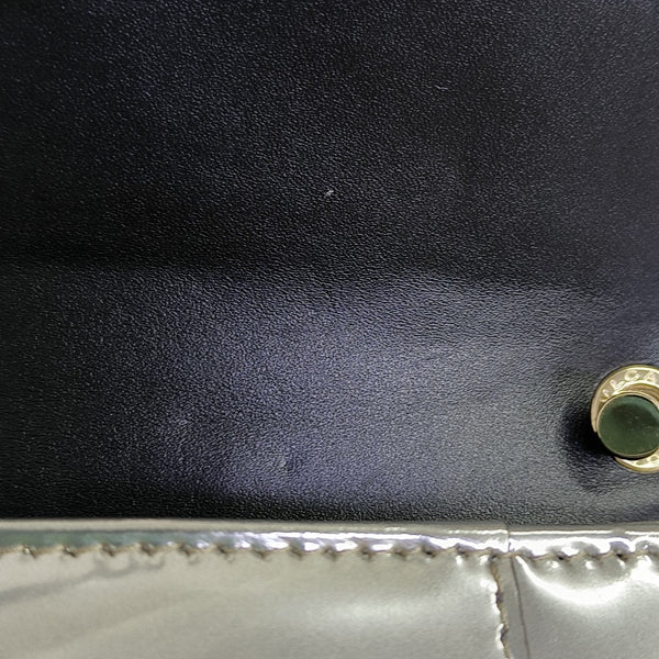 SERPENTI FOREVER Small Patent Leather Silver