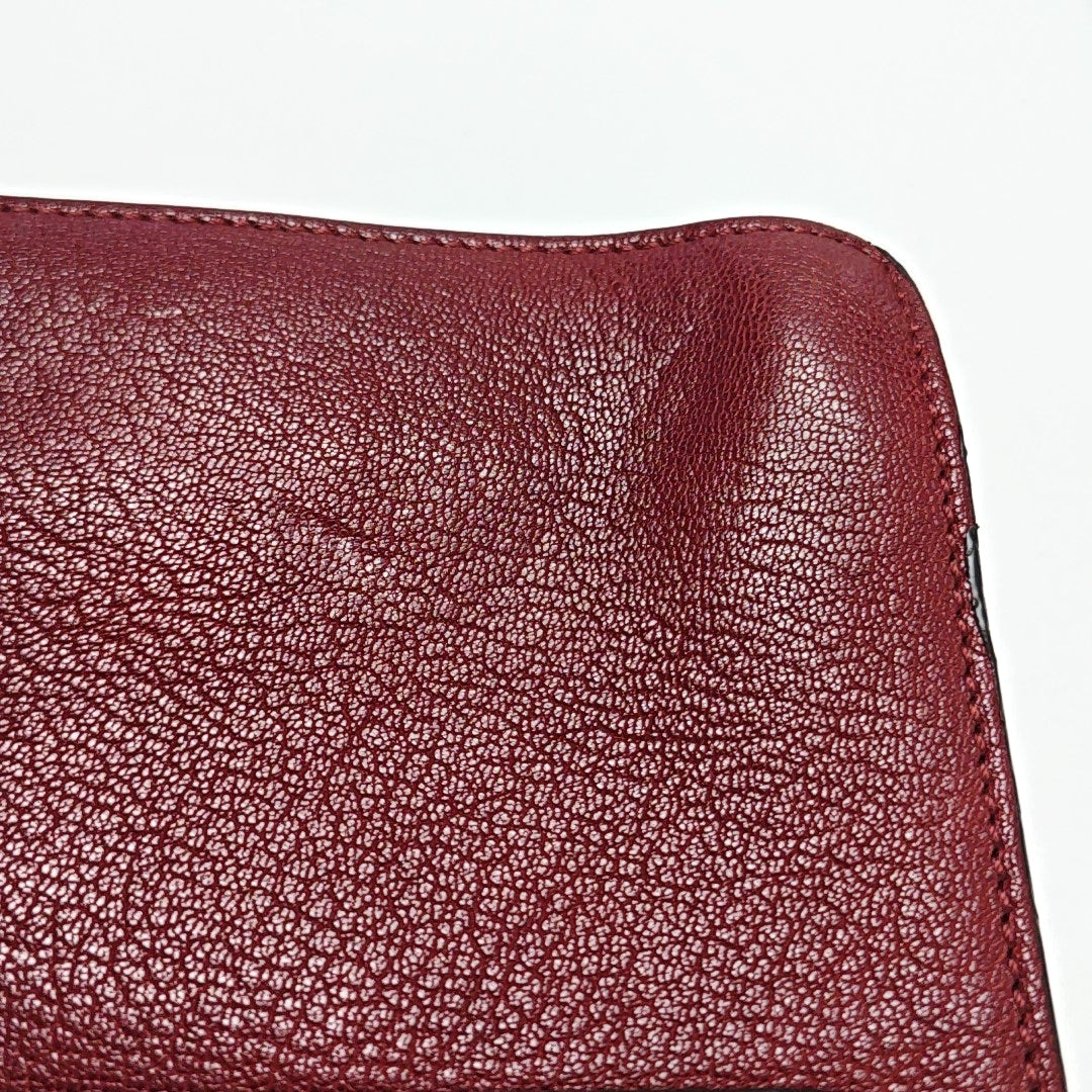 Authenticated pre-owned  Faye Small Calfskin Red - Shoulder Bag at Looply
