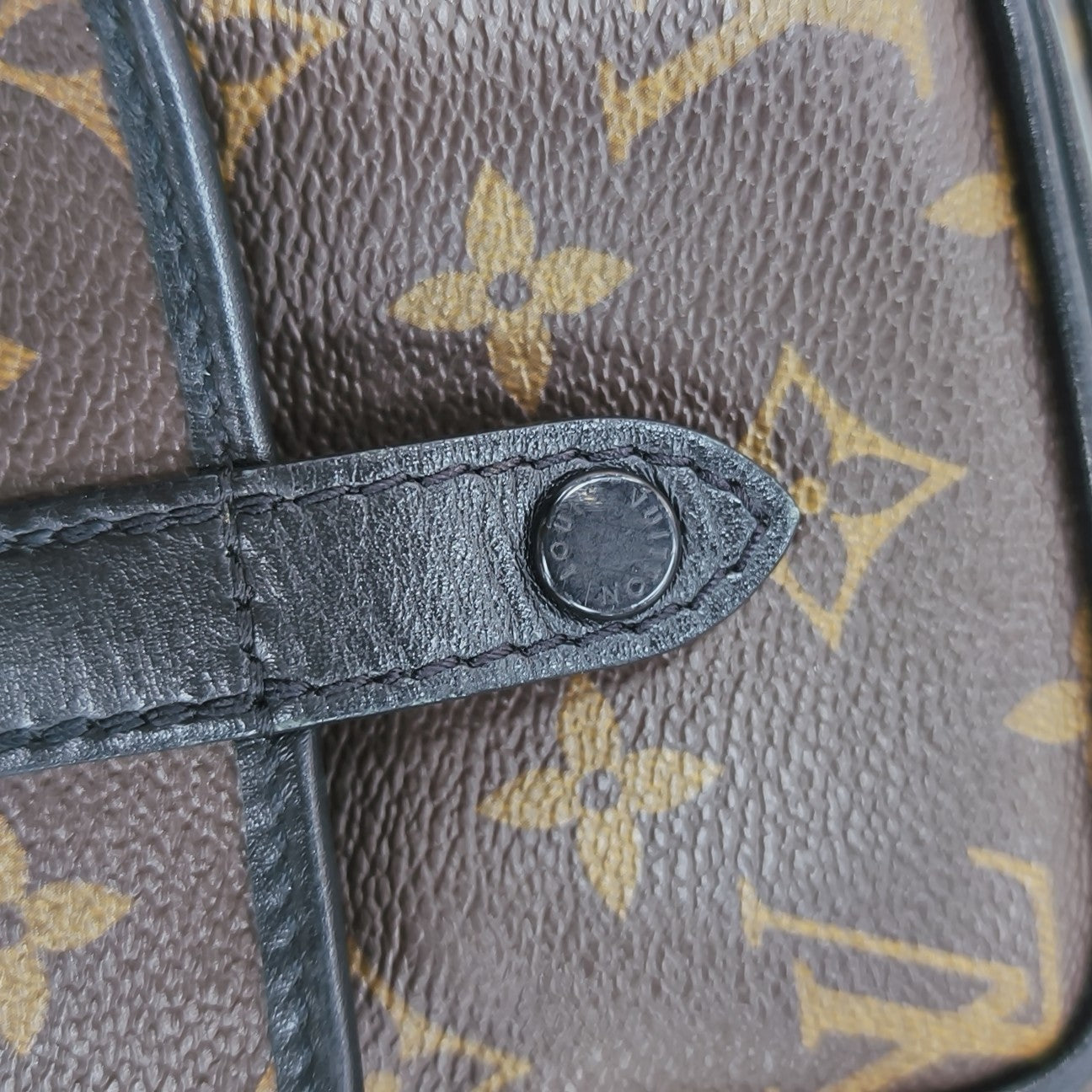 CHRISTOPHER Monogram Coated Canvas Brown