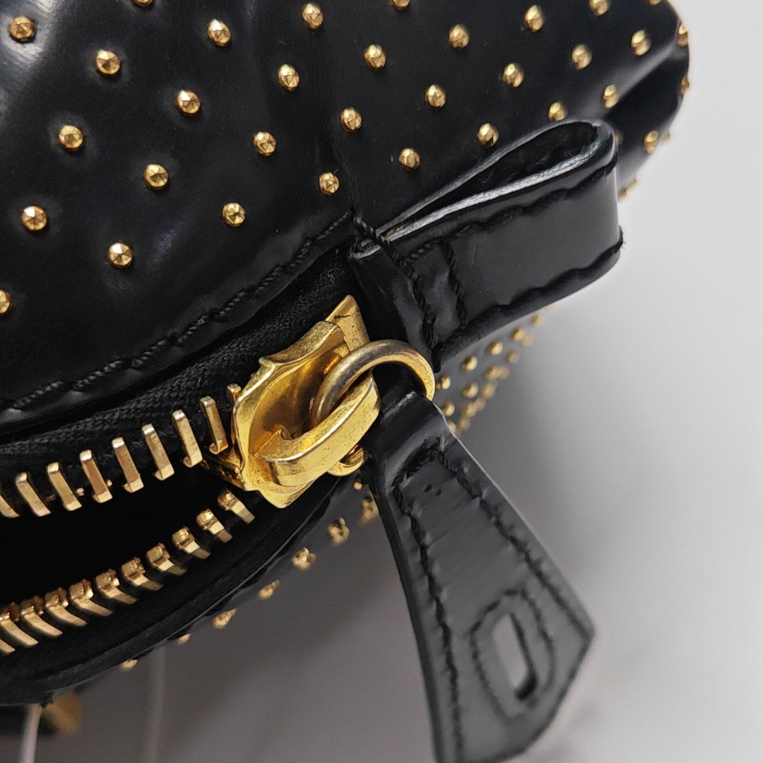 Calfskin Shoulder Bag Black